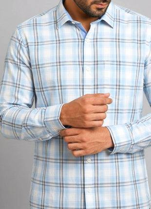 Gentleman's Azure Plaid