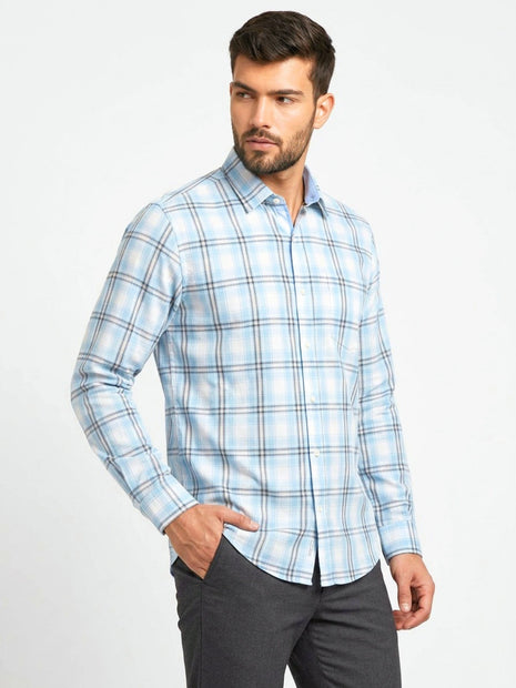 Gentleman's Azure Plaid