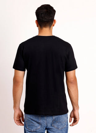 Classic Black Round Neck T-Shirt