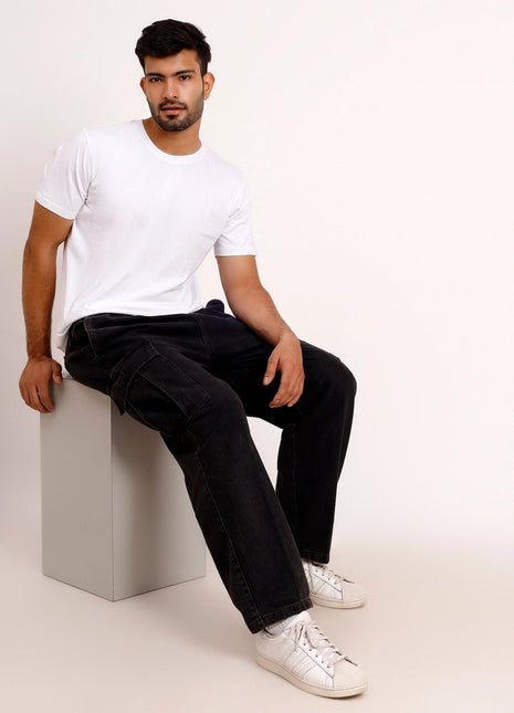 Classic White Essential Round Neck T-Shirt