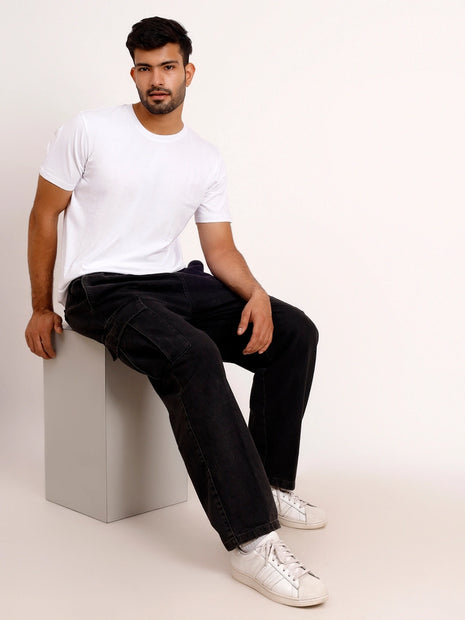 Classic White Essential Round Neck T-Shirt