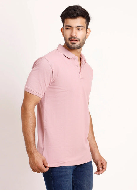 Classic Pink Polo T-Shirt