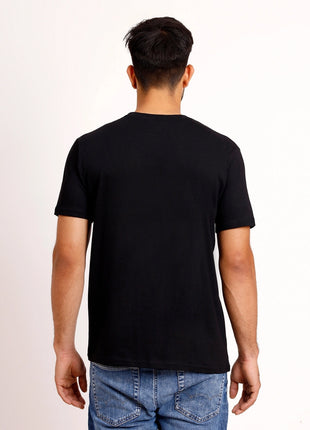 Never Back Down Black Statement T-Shirt