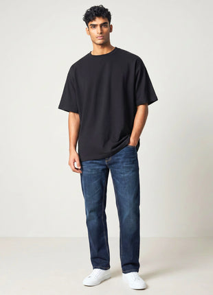 Dark Indigo Straight Fit Jeans