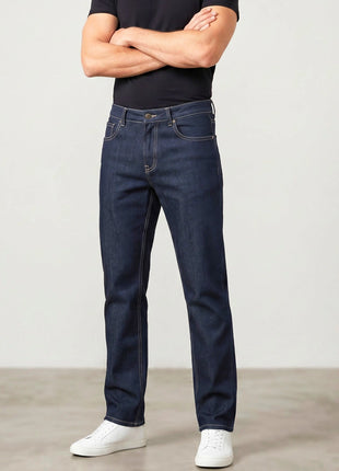 Deep Black Straight Fit Jeans