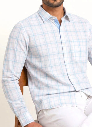 Gentleman's Sky Plaid
