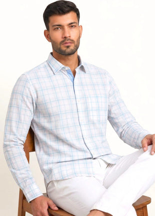 Gentleman's Sky Plaid