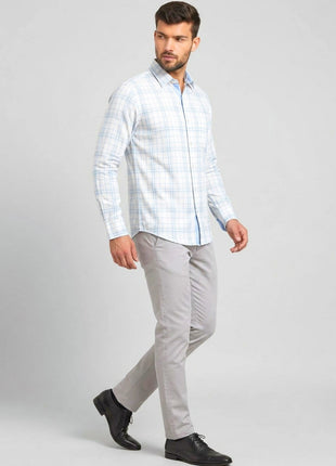 Gentleman's Sky Plaid