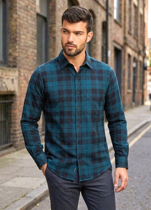 Gentleman's Teal Plaid