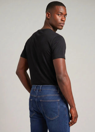 Classic Indigo Blue Regular Fit Jeans