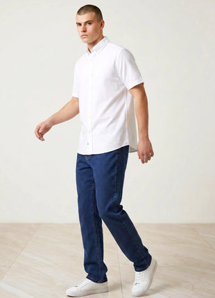 Classic Indigo Blue Regular Fit Jeans