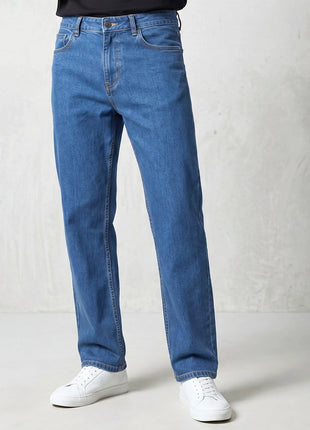 Light Blue Straight Fit Jeans