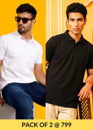 Pack of 2 Polos T-Shirts
