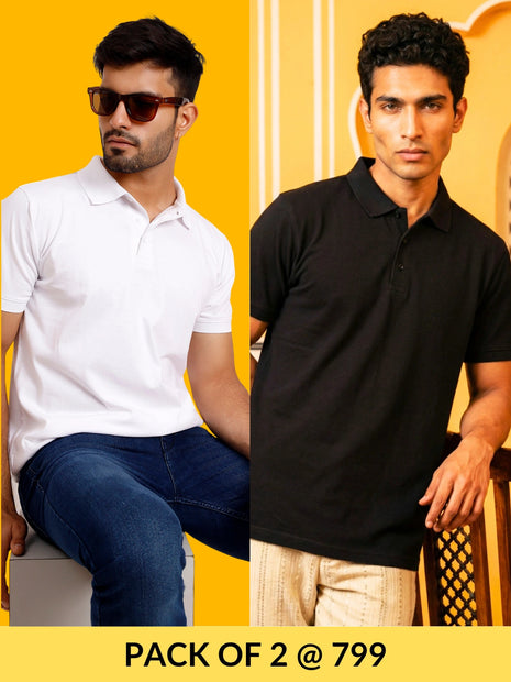 Pack of 2 Polos T-Shirts