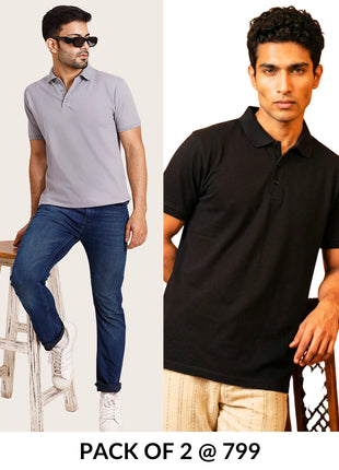 Pack of 2 Polos T-Shirts