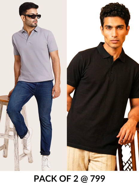 Pack of 2 Polos T-Shirts