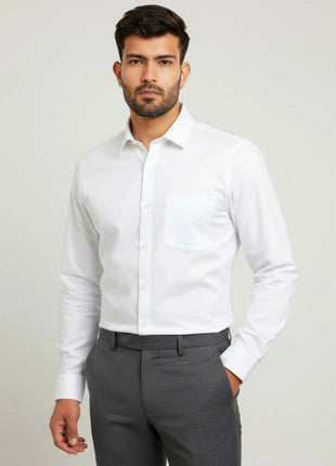 Classic White Regular Fit Formal Shirt
