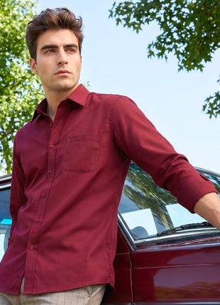 Wine Red Formal Shirt